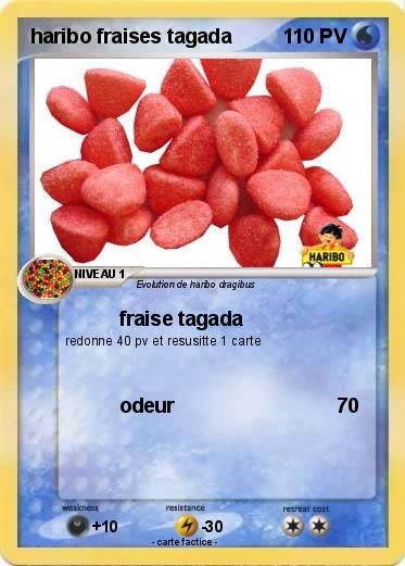 Pokemon haribo fraises tagada