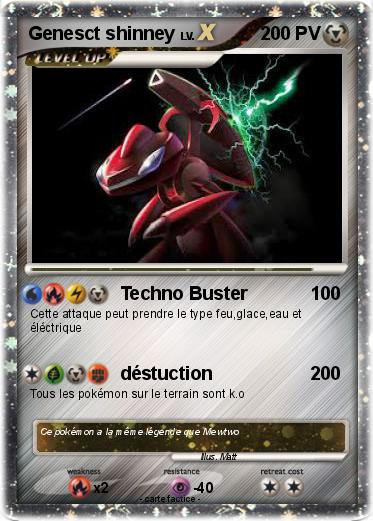 Pokemon Genesct shinney