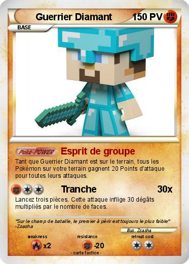 Pokemon Guerrier Diamant