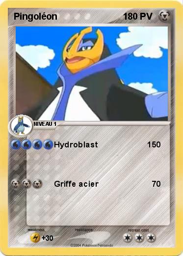 Pokemon Pingoléon                          1