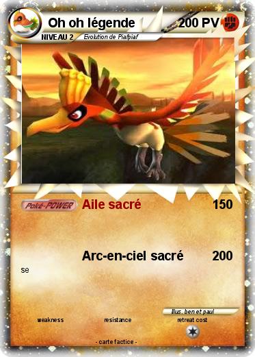 Pokemon Oh oh légende