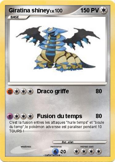 Pokemon Giratina shiney