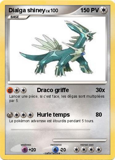 Pokemon Dialga shiney