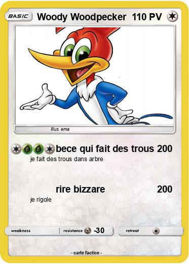 Pokemon Woody Woodpecker