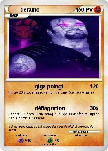 Pokemon deraino