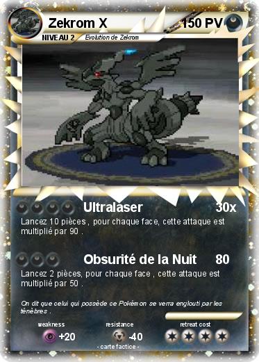 Pokemon Zekrom X