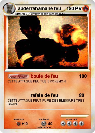 Pokemon abderrahamane feu