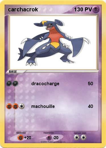 Pokemon carchacrok