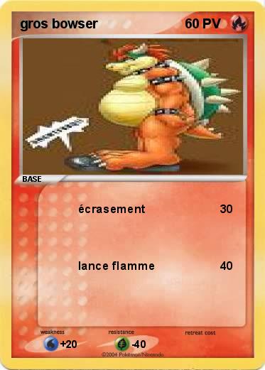 Pokemon gros bowser