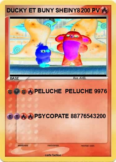 Pokemon DUCKY ET BUNY SHEINY8