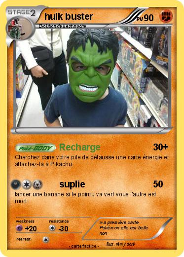 Pokemon hulk buster