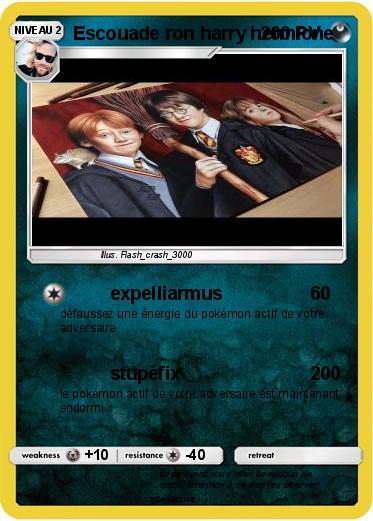 Pokemon Escouade ron harry hermione