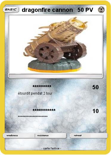 Pokemon dragonfire cannon