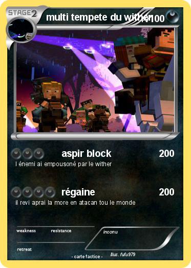 Pokemon multi tempete du wither