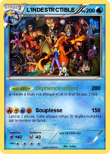 Pokemon L'INDESTRCTIBLE