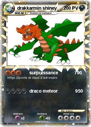 Pokemon drakkarmin shiney
