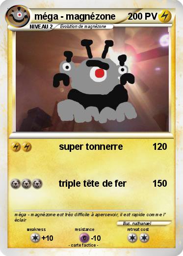Pokemon méga - magnézone