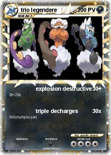 Pokemon trio legendere