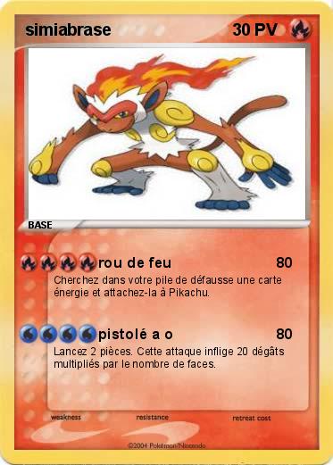 Pokemon simiabrase