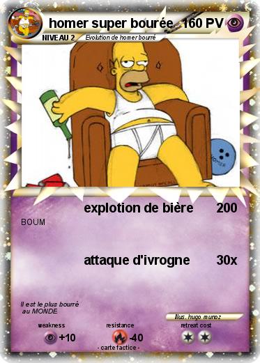 Pokemon homer super bourée