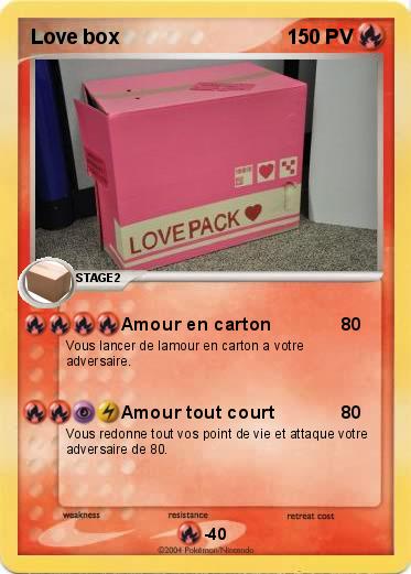 Pokemon Love box