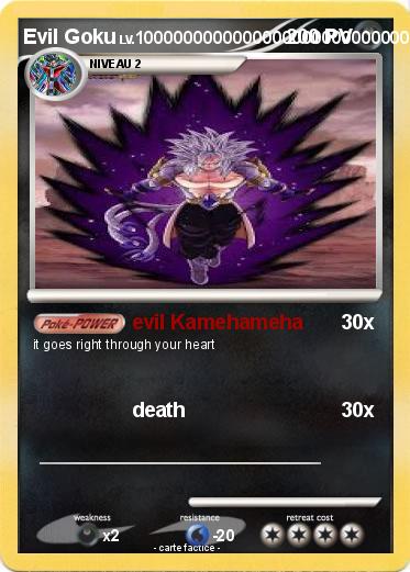 Pokemon Evil Goku