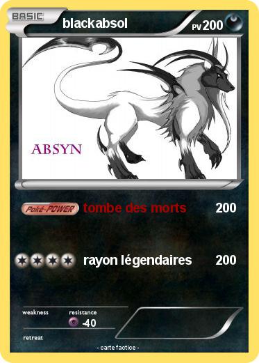 Pokemon blackabsol