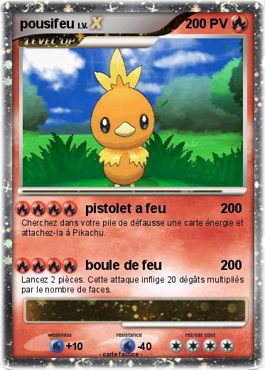 Pokemon pousifeu