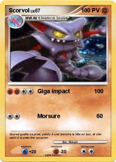 Pokemon Scorvol