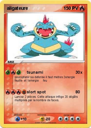 Pokemon aligateure