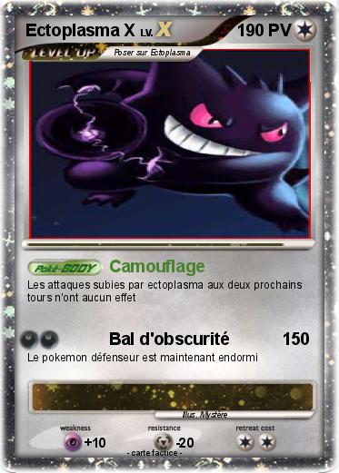 Pokemon Ectoplasma X