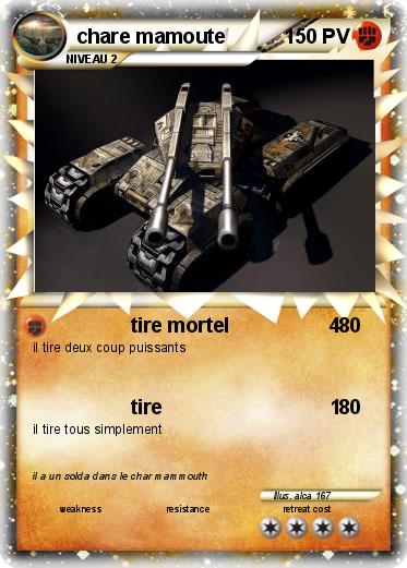 Pokemon chare mamoute