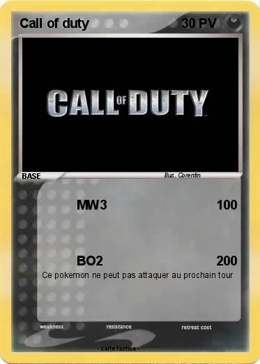 Pokemon Call of duty