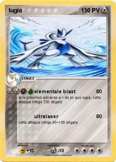 Pokemon lugia