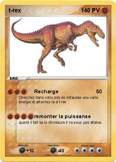 Pokemon t-rex