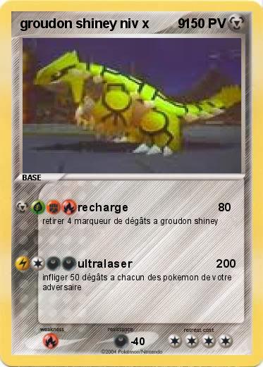 Pokemon groudon shiney niv x        9