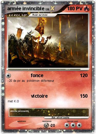 Pokemon armée invincible