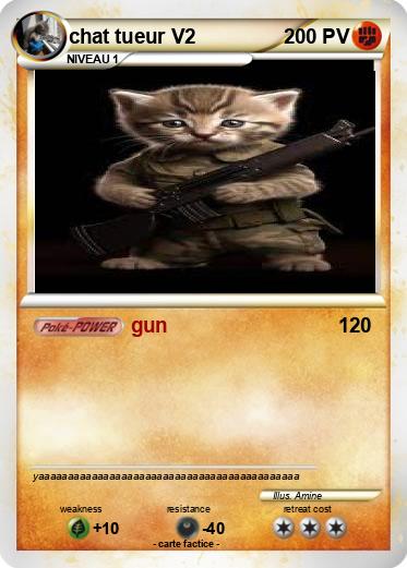 Pokemon chat tueur V2