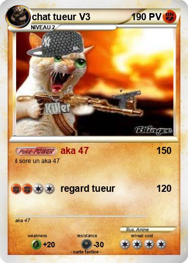 Pokemon chat tueur V3