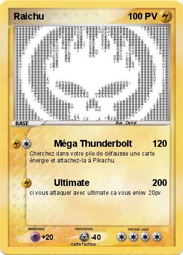 Pokemon Raichu