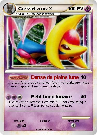 Pokemon Cresselia niv X