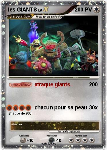 Pokemon les GIANTS