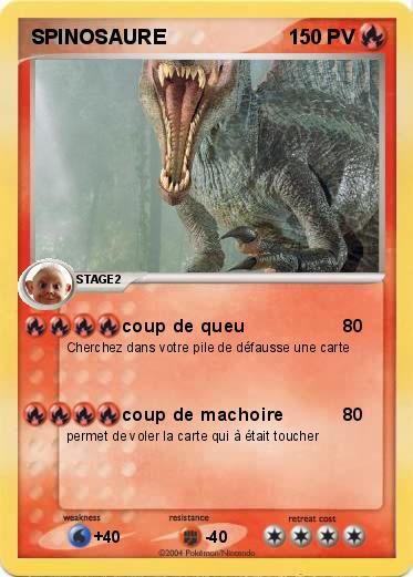 Pokemon SPINOSAURE