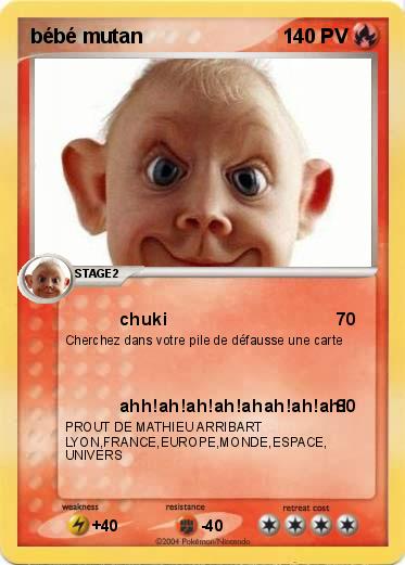 Pokemon bébé mutan