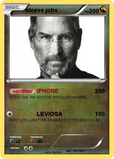 Pokemon steeve jobs