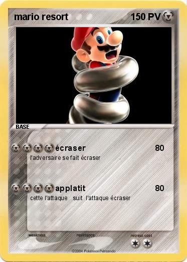 Pokemon mario resort