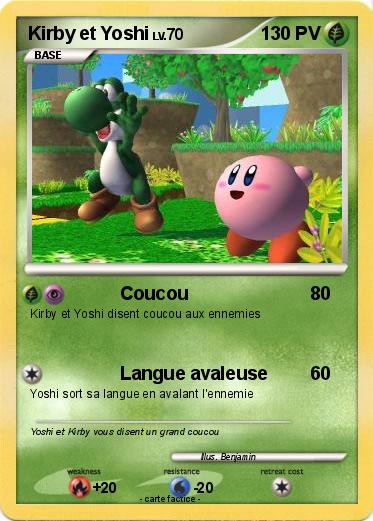 Pokemon Kirby et Yoshi