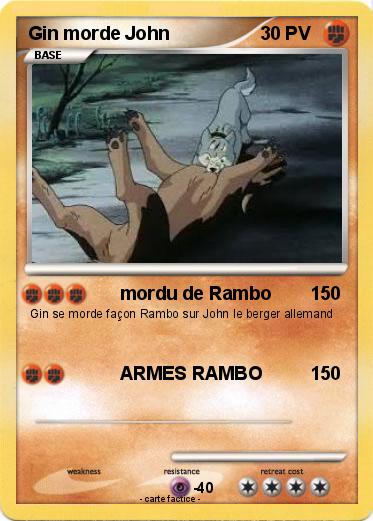 Pokemon Gin morde John