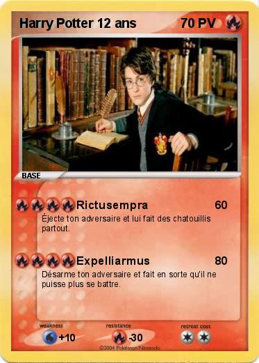 Pokemon Harry Potter 12 ans