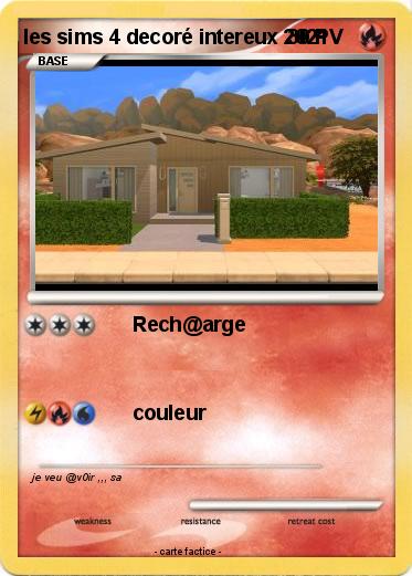 Pokemon les sims 4 decoré intereux 2021